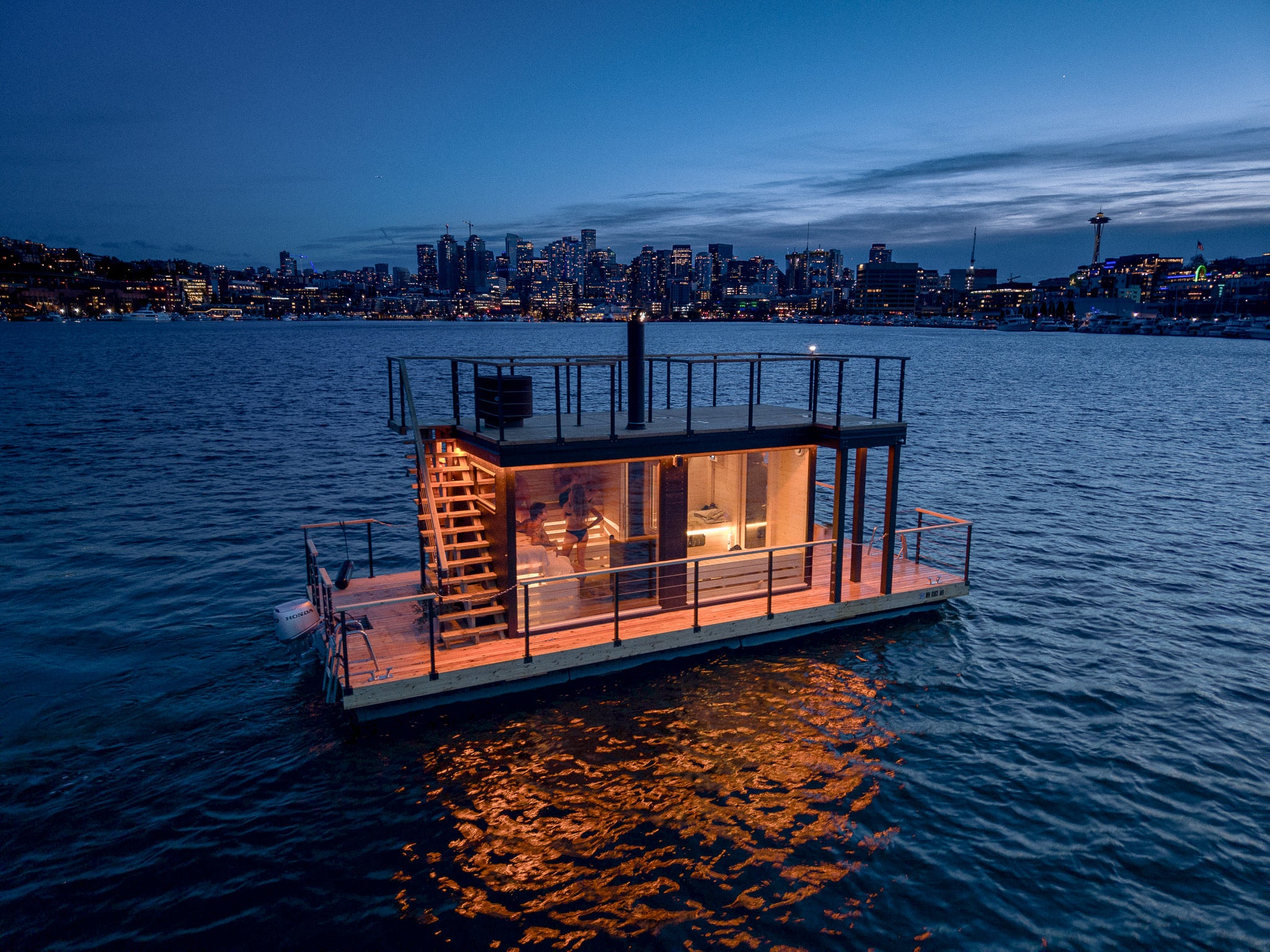 Wild Haus Floating Sauna